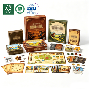 Jeu <span class=keywords><strong>de</strong></span> cartes d'aventure personnalisé à faible MOQ avec accessoires et emballage - Product Image 2