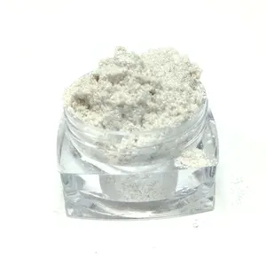 Base color opalescent pigment powder pearlescent mica shimmer silver white pigment