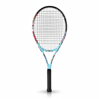 Raquette de tennis en carbone composite, poignée antidérapante et amortissante, cordes durables, zone de frappe plus large pour les débutants et les joueurs occasionnels