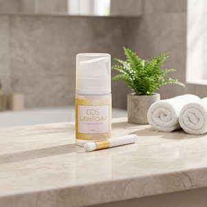 Sérum pour cils Cos Lash RINAKOREA, hydratant pour la croissance des cils, soin des cils à base de plantes, élimination des impuretés, augmentation de la rétention, fabriqué en Corée - Product Image 3