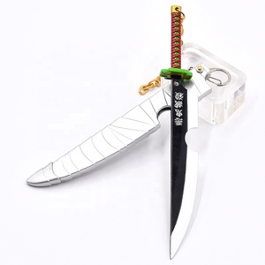 Demon Slaye Sound post exclusif mini <span class=keywords><strong>katana</strong></span> métal artisanat en alliage de zinc épée porte-clés cadeau jouet décoration fabricants en stock - Product Image 6