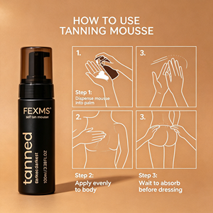 <span class=keywords><strong>Mousse</strong></span> de bronzage de marque privée <span class=keywords><strong>Mousse</strong></span> de bronzage instantanée sans soleil pour le <span class=keywords><strong>corps</strong></span>, la peau des jambes Vegan Auto-bronzant sans cruauté - Product Image 5