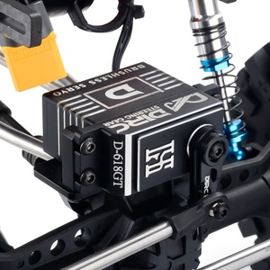 Coche Todoterreno <span class=keywords><strong>de</strong></span> Aleación D1RC 1/10, 4x4, con Marco Tubular, Motor Hobbywing, Control Remoto Dumbo, Cabrestante Profesional, Camioneta Todoterreno <span class=keywords><strong>RC</strong></span> RCRFC - Product Image 6