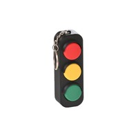 Porte-clés pendentif feux de circulation imprimé en 3D, Spinner de doigt, Breloque de sac à dos, Figurine modèle QY-2991