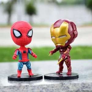 HY Spiderman - Caja Sorpresa de Juguetes de PVC, 6 Piezas, Figuras de Acción en Miniatura 3D de Películas para Niños - Product Image 6