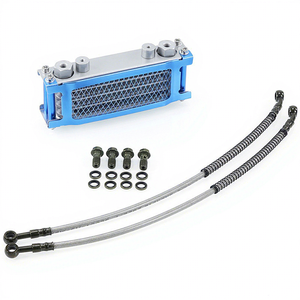 Radiatore in alluminio per moto fuoristrada, Monkey Bike, Underbone Bike, motore 50-140cc, molto venduto - Product Image 6