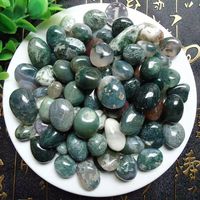 Galets de jade multicolores naturels polis et lisses pour la décoration de jardin et d'aquarium, artisanat