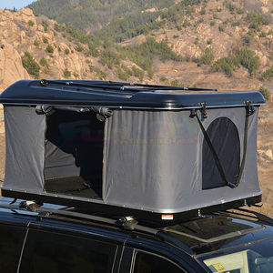 Tienda de Campaña Plegable para Techo de Camioneta, para Todas las Estaciones, Carcasa Rígida, para 2-4 Personas, Tienda de Campaña Grande para Techo de Auto con Escalera, para Aventuras al Aire Libre - Product Image 6