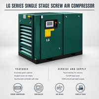 Compresseur d'air industriel à vis 30kW 37kW 8 10 13 Bar, compresseur rotatif électrique pour le travail des métaux et la fabrication CNC