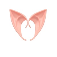 Meilleures ventes transfrontalières : Accessoires de cosplay Oreilles d'elfe pour Halloween, Fausses dents de vampire, Oreilles de fée, Vente en gros