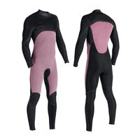 DIVESTAR Desain Khusus 4/3mm Neoprena Chest Zip Thermal Windproof Waterproof Long Sleeve Surfing Wetsuits Pria
