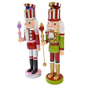 Vente en gros <span class=keywords><strong>pas</strong></span> <span class=keywords><strong>cher</strong></span> Bois 38cm Maison de Noël Collection artistique Décorations Ornement Luxe <span class=keywords><strong>Casse</strong></span>-<span class=keywords><strong>Noisette</strong></span> Soldat - Product Image 1