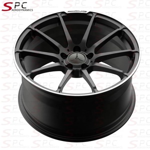 Rueda de aluminio forjado Monoblok SPC para llanta de aluminio W204 C63 para Mercedes Benz C63 2008-2014 Kit de carrocería aerodinámica piezas de parachoques de coche - Product Image 2