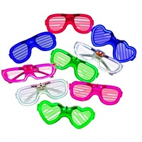 Lunettes LED Lumineuses pour Adultes et Enfants – Accessoires de Cosplay, Halloween, Noël, Jouets Lumineux, Fournitures de Fête Néon pour Enfants