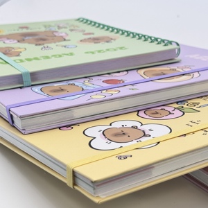 Kawaii Kapibara B5 Günlüğü Elastik Karikatür Spiralli Defterler Okul Ofis Çocuklar Kızlar Öğrenci İçin - Product Image 6