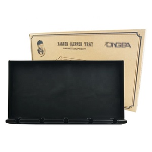 Boîte de rangement pratique pour accessoires de Salon, étagère à 4 fentes, plateau correcteur pour tondeuse à cheveux - Product Image 6
