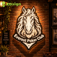 Lettres lumineuses LED personnalisées animaux, contrôle Bluetooth XDsign, pour publicité automobile, devantures de magasins, extérieur, commerces, bars et restaurants