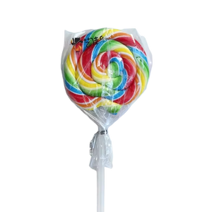 Sucette tournante arc-en-ciel 50g en boîte <span class=keywords><strong>de</strong></span> 24, bonbons durs aux saveurs <span class=keywords><strong>de</strong></span> <span class=keywords><strong>sirop</strong></span> <span class=keywords><strong>de</strong></span> fruits mélangés, bâtonnet sucré - Product Image 3