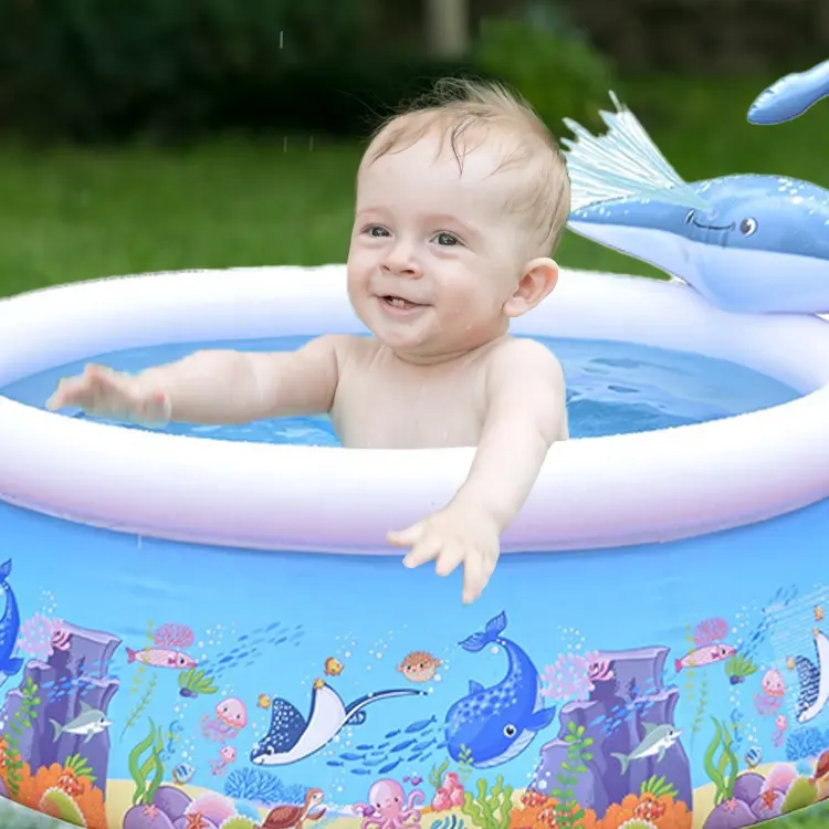Piscine che nuotano giocattoli gonfiabili per feste in piscina per bambini all'aperto