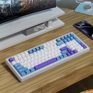 Wireless Keyboard Mouse Combo 2.4G <b>USB</b> 104 <b>Keys</b> Waterproof Multimedia <b>Keys</b> Ergonomic Design 1600 DPI mouse in Stock - Product Image 5