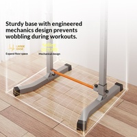 Barre de traction horizontale autoportante pour intérieur, équipement de fitness pour enfants, adolescents et adultes, pour l'amélioration de la taille
