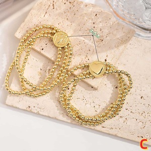 Pulsera de Moda BD-D795 con Dijes de <span class=keywords><strong>San</strong></span> <span class=keywords><strong>Benito</strong></span>/Virgen María/<span class=keywords><strong>Cruz</strong></span>, Pulsera Religiosa Chapada en Oro con Cuentas de <span class=keywords><strong>Cruz</strong></span>, Pulsera de Cuentas para Mujer - Product Image 6