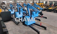 Nouvelle grue à flèche électrique miniature de 1,2 tonne avec garantie d'un an pour la construction
