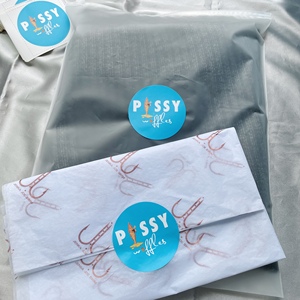 Autocollant rond personnalisé imprimé en couleur, autocollant en papier couché auto-adhésif, étiquette graphique vibrante pour logo, pour les emballages alimentaires à emporter - Product Image 5