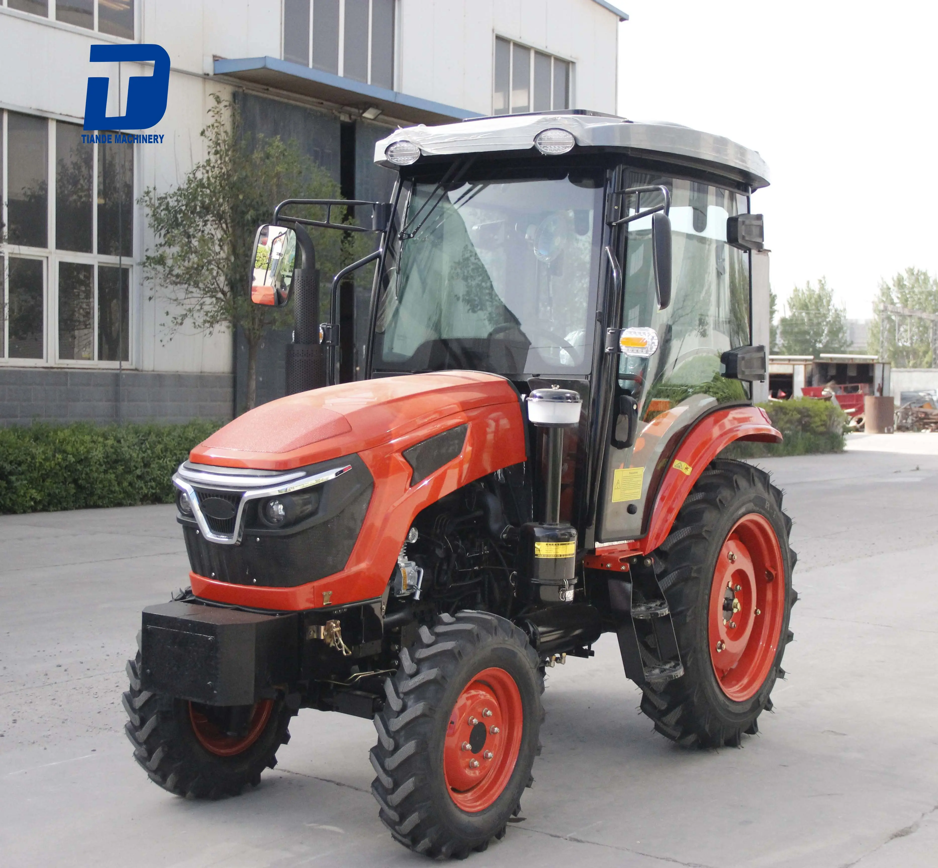 Tratores Mini 4x4 50HP 4 acionamento Trator melhor preço mini trator agrícola agrícola 4x4 para venda