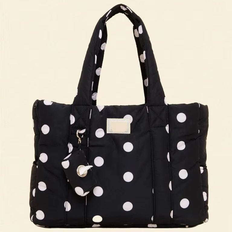 Fashion Black Portable Tote Pet Travel