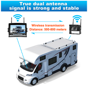 Wireless Back up <b>Camera</b> 7 Inch Car Reversing System Night Vision Backup Parking for Truck Bus Wireless-7-x38 Wireless Back up Ca - Product Image 4