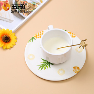 Wuhe Heat Insulation <b>Mat</b> Plastic Flower Pattern Anti-scalding Kitchen Table <b>Mat</b> <b>Large</b> Size Non-slip Coaster - Product Image 5