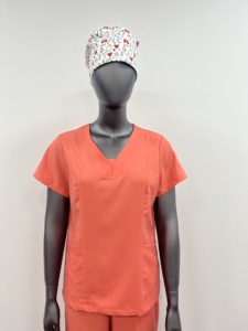 ชุดสครับพยาบาลสำหรับโรงพยาบาลชุดเครื่องแบบทางการแพทย์สีน้ำเงินเข้มแบบ2025สำหรับโรงพยาบาล - Product Image 4