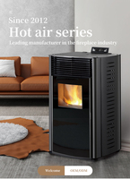 Poêle à granulés multifonction de haute qualité et durable pour la chambre à coucher