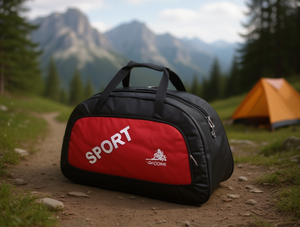 Borsa Sportiva Extra Large 5675L con Chiusura a Cerniera, Zaino da Viaggio Unisex in Materiale Oxford - Product Image 2