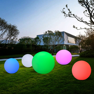 Led étanche flottant piscine boule lumière luces de navidad led eafera solaire extérieur jardin led boule sphère lumière <span class=keywords><strong>lampe</strong></span> - Product Image 2