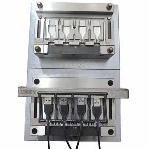 Tùy chỉnh ODM khuôn ép nhựa USB đúc Cáp dữ liệu Sạc khuôn nhà sản xuất - Product Image 1