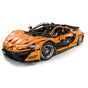 20087 técnica serie MOC-16915 McLaren P1 Super coche de carreras APP RC modelo de construcción bloques de Motor de potencia función 13090 juguetes regalos