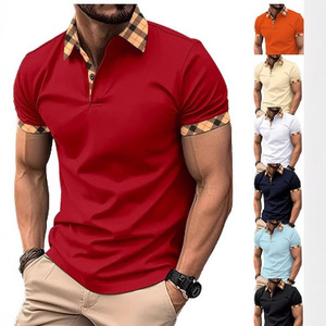 <span class=keywords><strong>Manteau</strong></span> long pour hommes 2025 Nouvelle mode Polo à manches courtes pour hommes pour les ventes transfrontalières sur EBay Populaire en Europe et en Amérique - Product Image 1