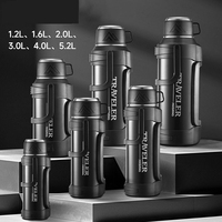 Bouteille isotherme portable d'extérieur en acier inoxydable 304 grande capacité, chauffe-eau pour voiture, idéale pour les voyages et le camping