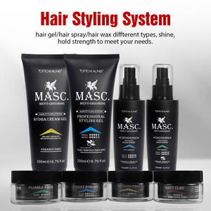 Cire coiffante mate à base d'eau pour le contrôle des bords, formule personnalisée sous marque privée, argile coiffante mate avec logo personnalisé - Product Image 4