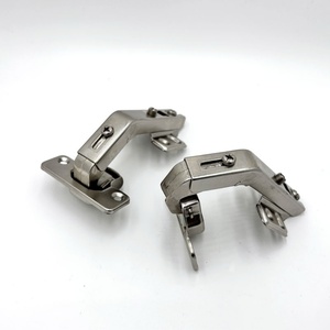 135 Degree <b>Corner</b> <b>Cabinet</b> Hinges Cold Rolled Steel Nickel Contemporary Design Hiding Feature for Kitchen Furniture - Product Image 3