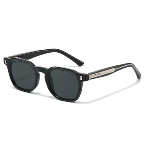 Custom Logo 2026 Vintage Men Women Painted Accents Sun Glasses UV400 Acetate Colorful Square Shades <b>Sunglasses</b> - Product Image 6