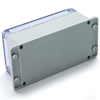 Boîtier de distribution électrique étanche et anti-poussière en plastique ABS moulé par injection OEM/ODM avec trous personnalisés