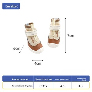 Lightweight Breathable Dog Shoes Durable Anti-Slip Features All Seasons Outdoor Use Cute Style for Summer Walking - Product Image 6