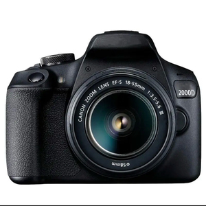 EF-S กล้อง DSLR 2000D ใหม่ล่าสุดชุดเลนส์ III <span class=keywords><strong>18</strong></span>-55มม. 18MP APS-C วิดีโอ CMOS Full HD Wi-Fi สำหรับผู้เริ่มต้น - Product Image 1