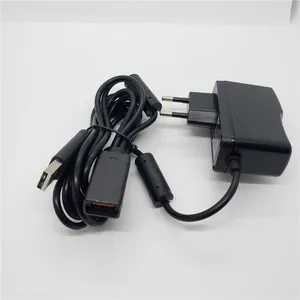 EU USB AC Power Supply Adapter USB Sạc US UK Cắm Sạc Cho Microsoft Xbox 360 XBOX360 Kinect Cảm Biến Của Mars Thiết Bị
