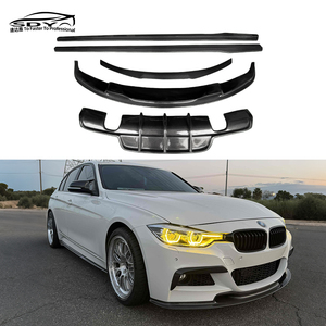 <span class=keywords><strong>Spoiler</strong></span> Anteriore, Diffusore Posteriore e Minigonne Laterali in Fibra di Carbonio <span class=keywords><strong>F30</strong></span> Msport per BMW Serie 3 <span class=keywords><strong>F30</strong></span> Msport - Product Image 1