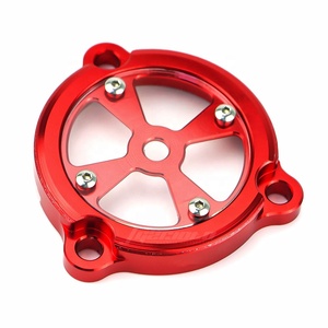 Couvercle de Trou de Stator de <span class=keywords><strong>Moteur</strong></span> de Moto CNC en Aluminium Transparent pour YAMAHA <span class=keywords><strong>TMAX</strong></span> <span class=keywords><strong>530</strong></span> Bronze Max - Product Image 1