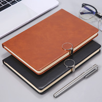 Carnets de notes d'affaires personnalisables en cuir PU coffret cadeau planificateur avec boîte planificateur à stylo A5 Journal Journal de bureau carnet de notes à couverture rigide